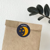 Brilliant Stars en Moon Space Stickers