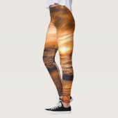 Brilliant Sunset Dames Leggings (Links)