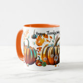 Brilliant Thanksgiving Bountiful Mok (Voorkant links)