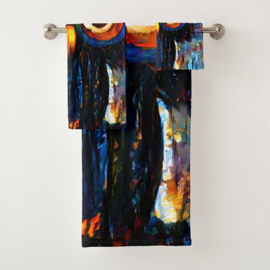 Brilliant & Wise Owl Bad Handdoek (Insitu)