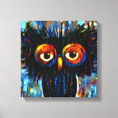 Brilliant & Wise Owl Canvas Afdruk (Voorkant)