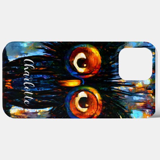 Brilliant & Wise Owl Case-Mate iPhone Case (Achterkant (horizontaal))