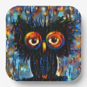 Brilliant & Wise Owl Papieren Bordje (Voorkant)