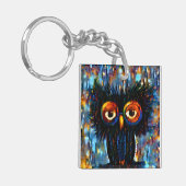 Brilliant & Wise Owl Sleutelhanger (Voorkant Links)