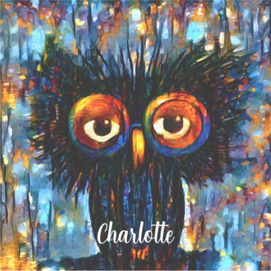 Brilliant & Wise Owl Sticker (Voorkant)