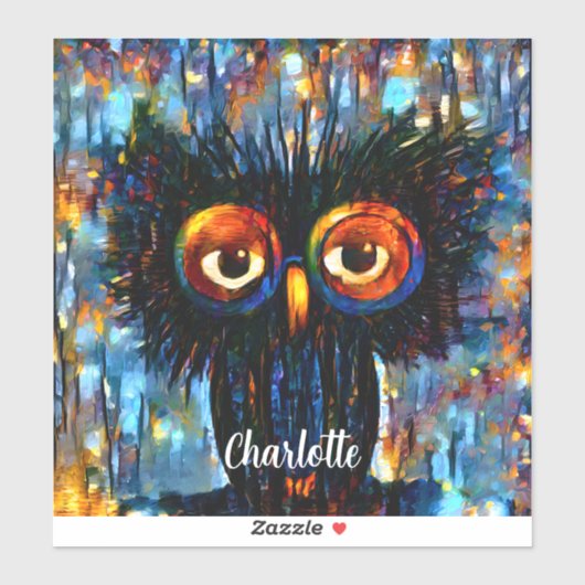 Brilliant & Wise Owl Sticker (Vel)