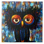 Brilliant & Wise Owl Tegeltje (Voorkant)