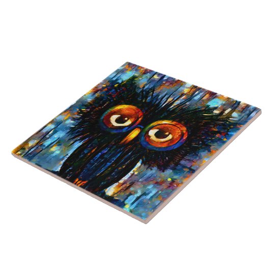 Brilliant & Wise Owl Tegeltje (Zijkant)