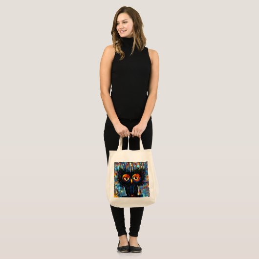 Brilliant & Wise Owl Tote Bag (Voorkant (model))