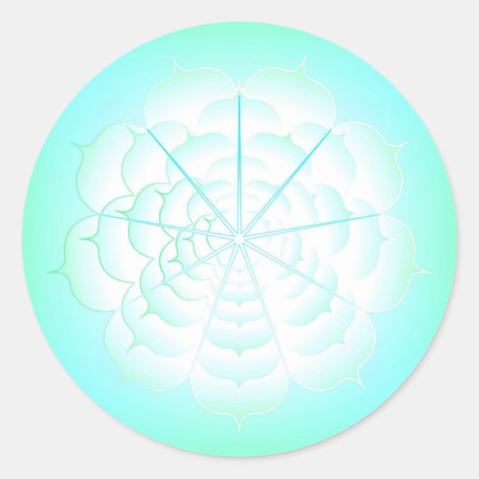 BrilliantStar4 Ronde Sticker (Voorkant)