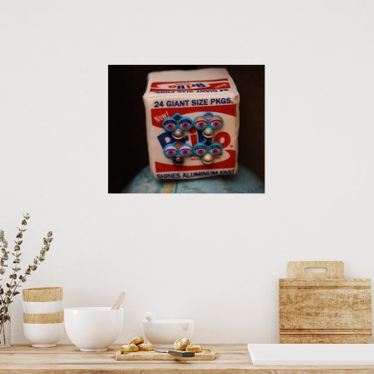 Brillo Art Furby Poster (Keuken)