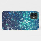 Brillo de la turquesa Case-Mate iPhone case (Achterkant (horizontaal))