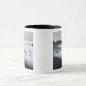 Brilpinguïns Mok (Midden)