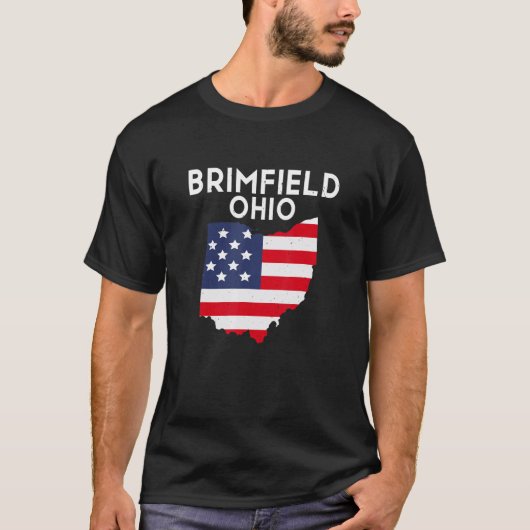 Brimfield Ohio USA T-shirt (Voorkant)