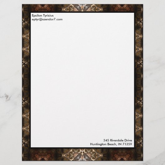 Brimitin Warrior Pattern 00120150507213527 Briefhoofd Sjabloon (Voorkant)