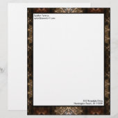 Brimitin Warrior Pattern 00120150507213527 Briefhoofd Sjabloon (Voorkant / Achterkant)