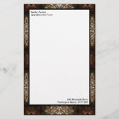 Brimitin Warrior Pattern 00120150507213527 Briefpapier (Voorkant)