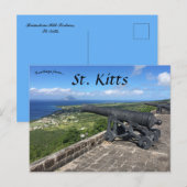 Brimstone Hill Fortress St Kitts Briefkaart (Voorkant / Achterkant)