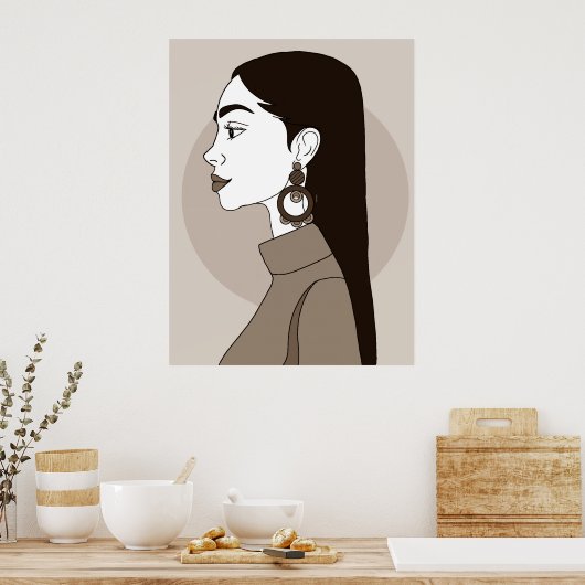 Brincos novos - old poster (Keuken)