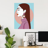 brincos poster (Thuiskantoor)