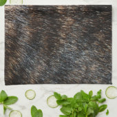 Brindelbont als textuur Afbeelding Theedoek (Gevouwen)