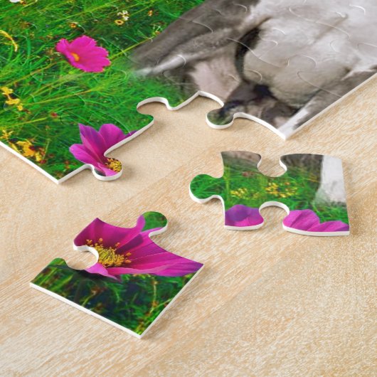 Brindle & Blue Staffordshire & Pit Bull Dogs Legpuzzel (Zijkant)