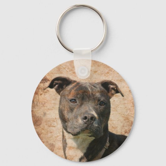 Brindle bol sleutelhanger (Voorkant)