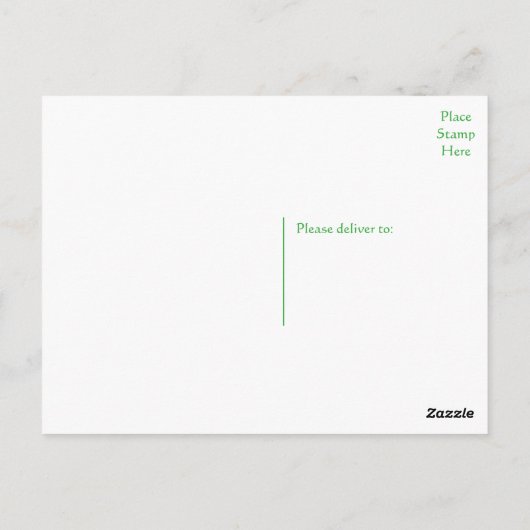 Brindle Boston Terrier Puppy Dog Denken aan jou Briefkaart (Achterkant)