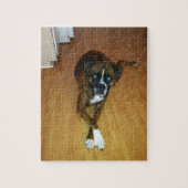 Brindle Boxer Dog Foto Puzzle Legpuzzel (Verticaal)