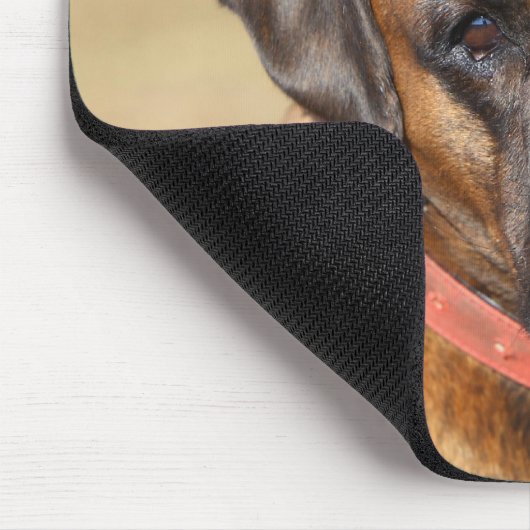 Brindle Boxer Dog Muismat (Hoek)