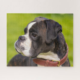Brindle Boxer Puppy Dog Legpuzzel