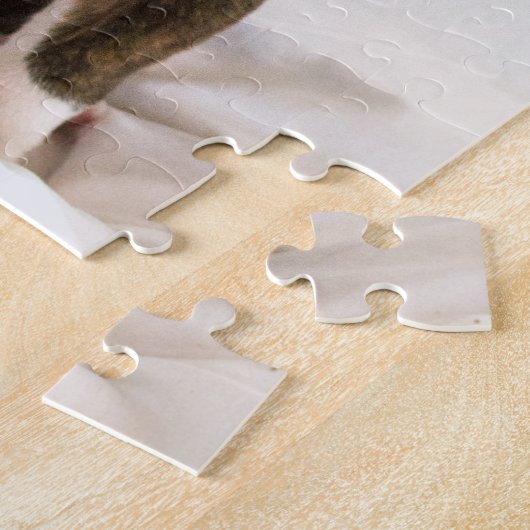 Brindle Boxer Puppy Puzzle Legpuzzel (Zijkant)