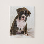 Brindle Boxer Puppy Puzzle Legpuzzel (Verticaal)