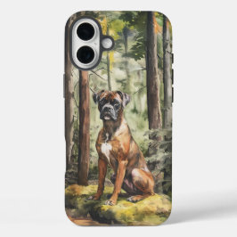 Brindle Boxer - Stoere telefoonhoes iPhone 16 Plus Hoesje