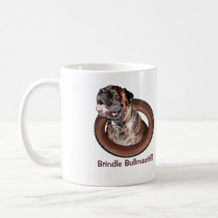 Brindle Bullmastiff Gifts Coffee Mok met Big Dog