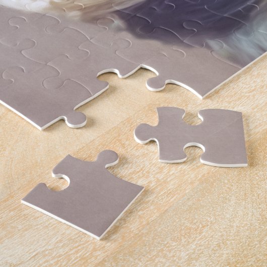 Brindle en White Shih Tzu Dog Legpuzzel (Zijkant)