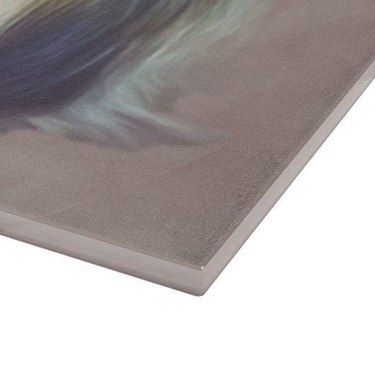 Brindle en White Shih Tzu Dog Snijplank (Hoek)