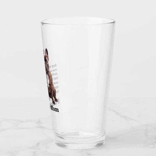 Brindle French Bulldog mama Glas (Links)