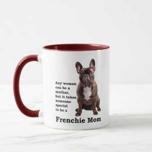 Brindle French Bulldog mama Mok