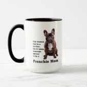 Brindle French Bulldog mama Mok (Links)