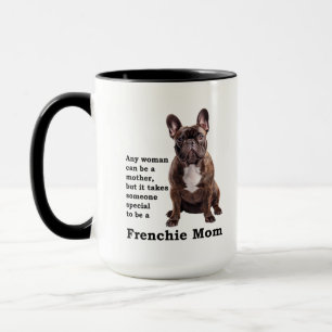 Brindle French Bulldog mama Mok