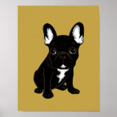 Brindle French Bulldog Poster (Voorkant)