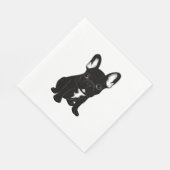 Brindle French Bulldog Servet (Hoek)