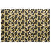 Brindle French Bulldog Stof (Fat Quarter)