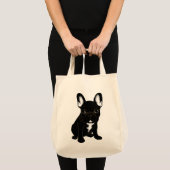 Brindle French Bulldog Tote Bag (Voorkant (product))