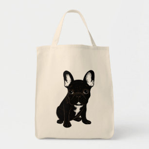 Brindle French Bulldog Tote Bag