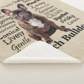 Brindle French Bulldog Traits Sherpa Deken (3/4)