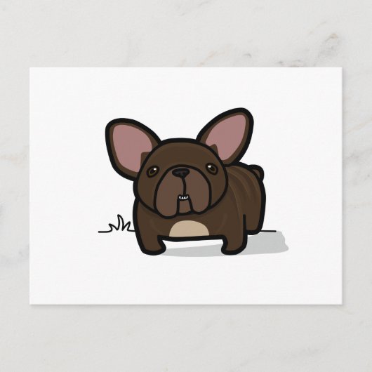 Brindle Frenchie Briefkaart (Voorkant)