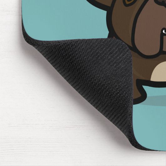 Brindle Frenchie Muismat (Hoek)