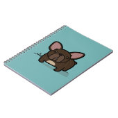 Brindle Frenchie Notitieboek (Linkerzijde)